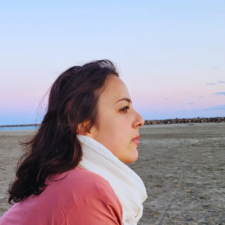 Photo de Laura Vidal à la plage