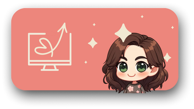 Chibi Laura Vidal Créatrice digitale offre "Âme en page" site web, site internet vitrine